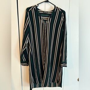 Express Pinstripe Office Dress